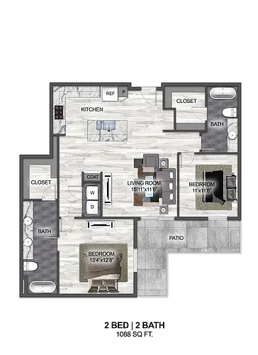 Floor plan B2