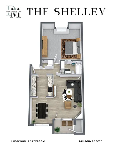 Floor plan The Shelley