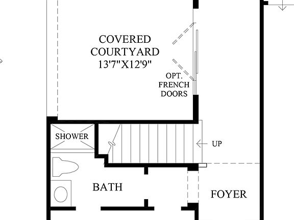 Optional Courtyard ILO Dining Room