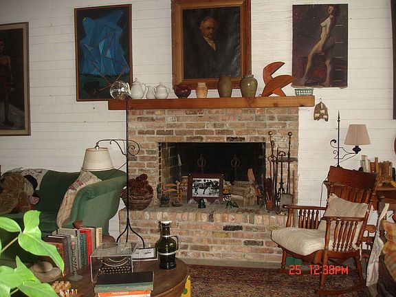 Fireplace in Studio Rm