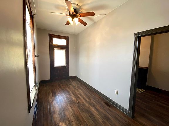 Entryway leads into the apartment.