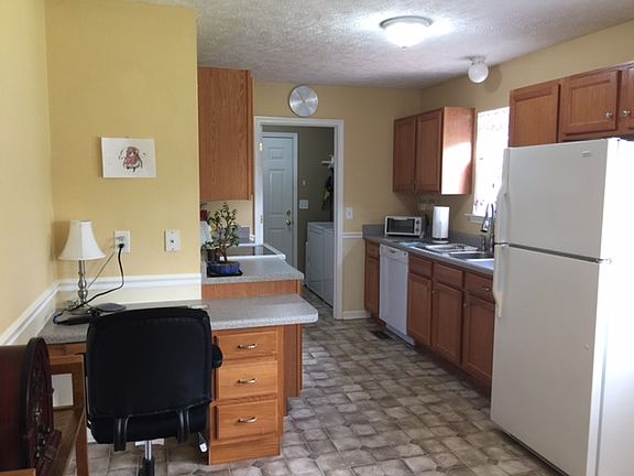 Kitchen with work/study area