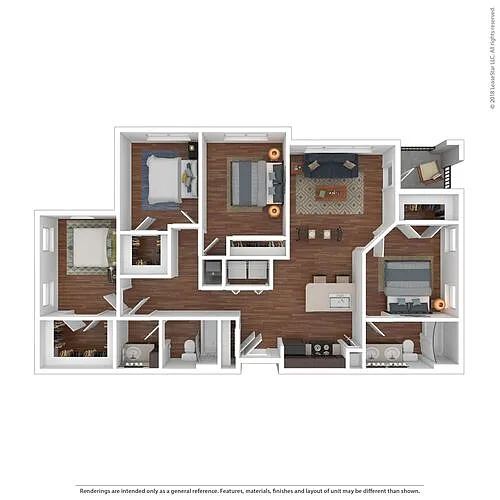 Floor plan D1