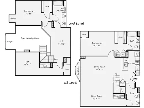 Floor plan B1LP