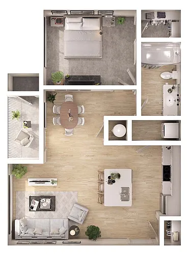 Floor plan A1
