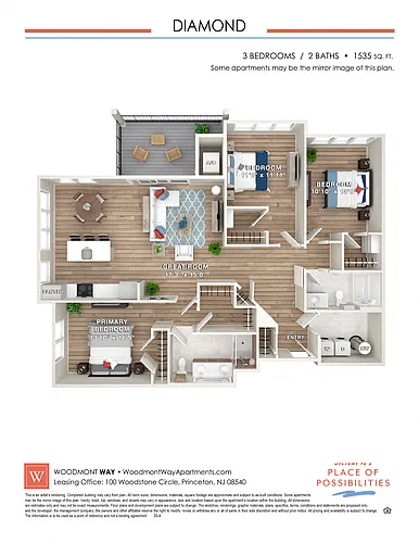 Floor plan Diamond