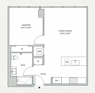 Floor plan A1G