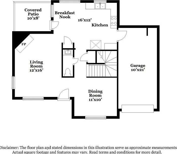 3 bed, 2.5 bath, 1390 sqft, $2,085 — Photo 3