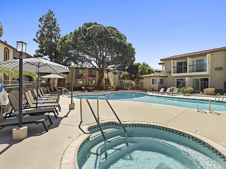 One of Several Spas at Veranda La Mesa in La Mesa, CA 91942