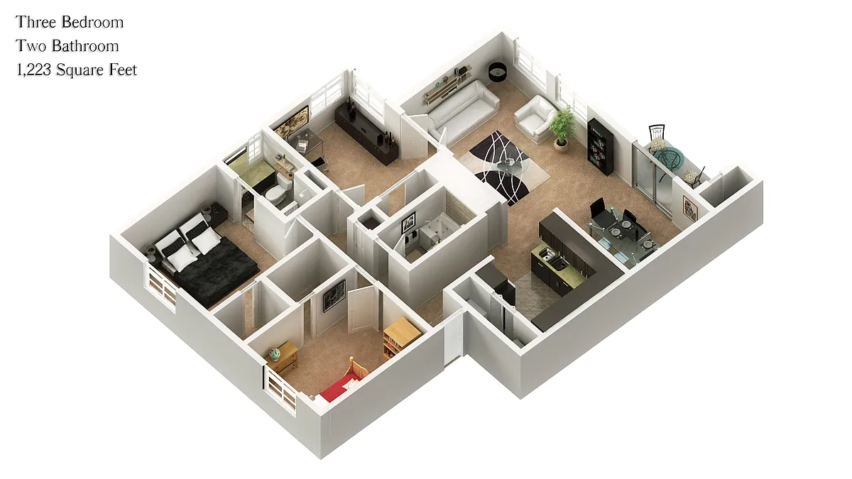 Floor plan 3X2