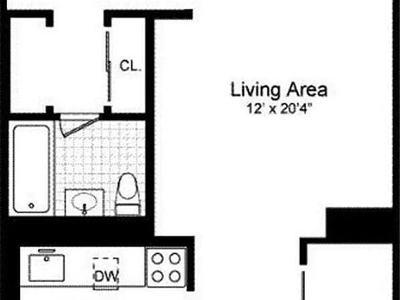 2nd image of 400 Central Park W APT 20F