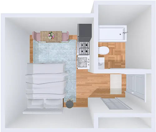 Floor plan studio 14