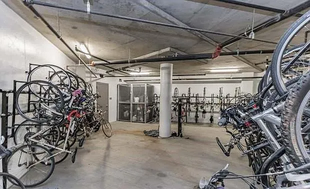 Free bike parking