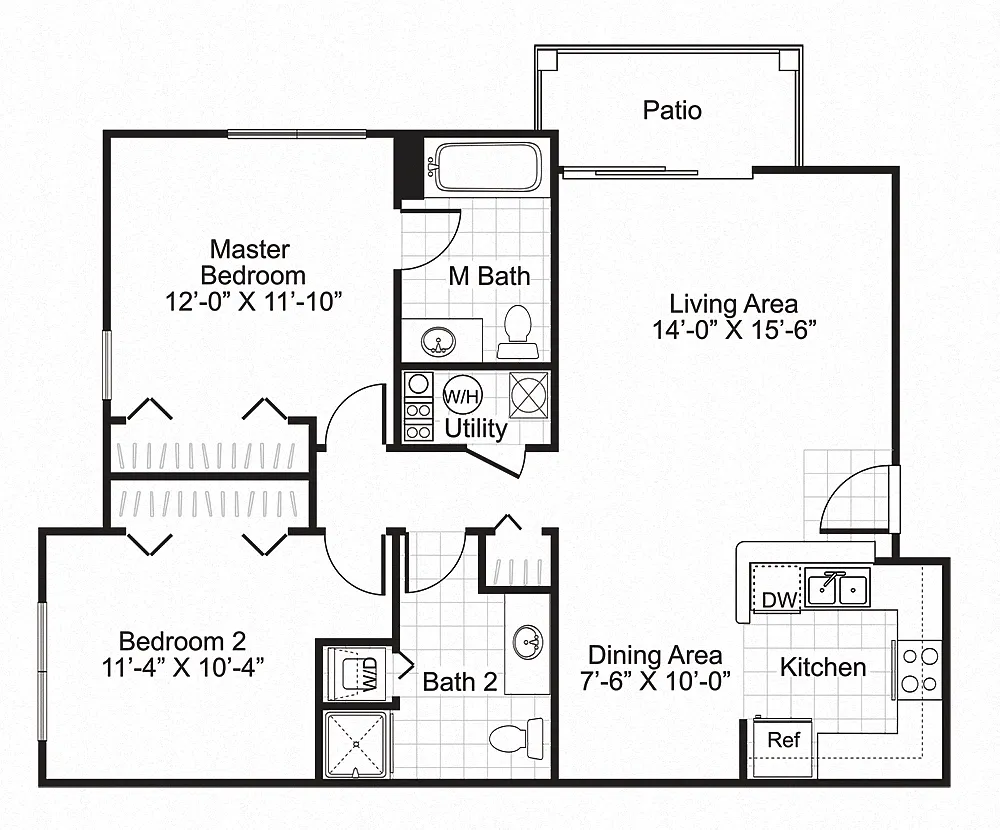 Floor plan B2