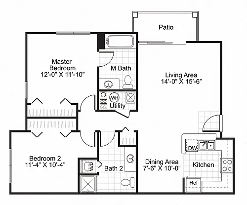 Floor plan B2