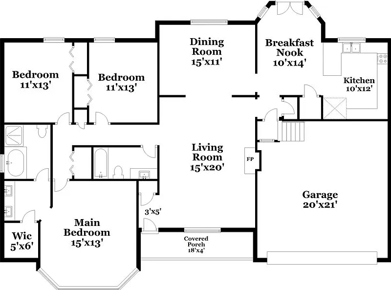 3 bed, 2.0 bath, 1748 sqft, $2,445 — Photo 2