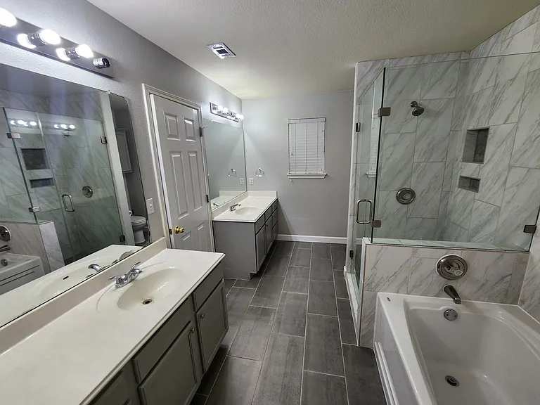 Master bathroom