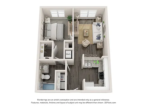 Floor plan Claret