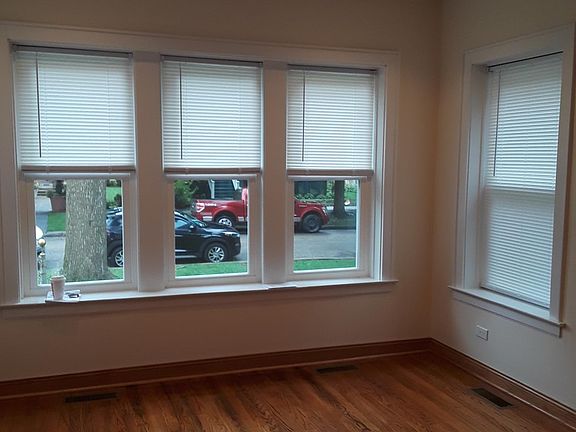 Shades at half point in Livingroom