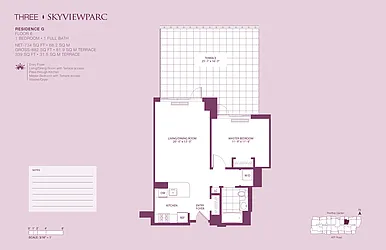 Sold by Sky View Parc Sales LLC