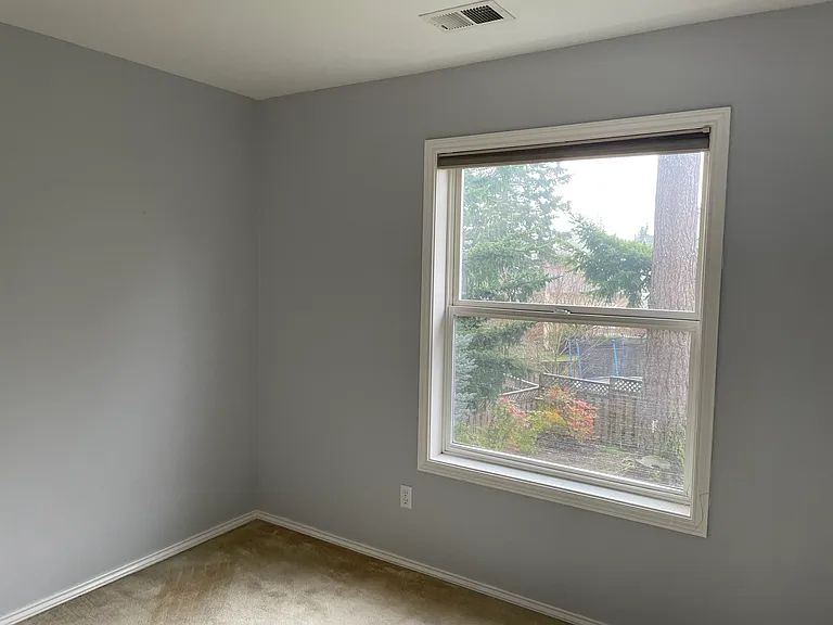 bedroom (view of backyard)