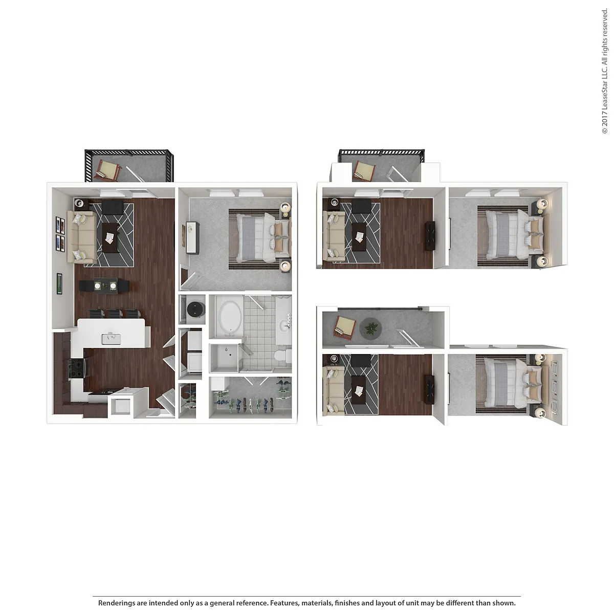 Floor plan 1X1
