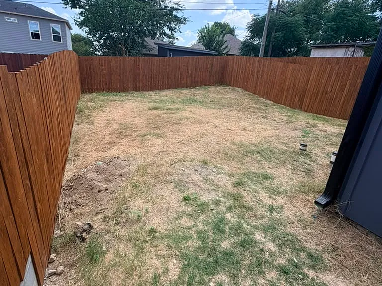 Large Backyard
