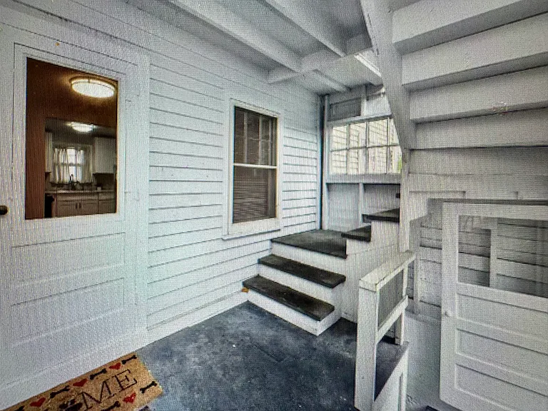 Back porch area