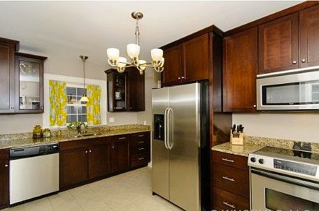 Updated kitchen with granite countertops