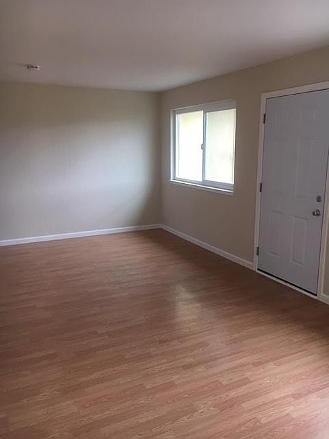 living and dining room, front door entrance