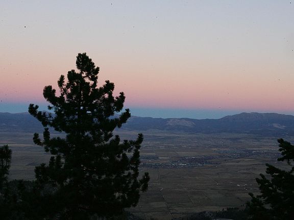 Lovely valley views from the deck