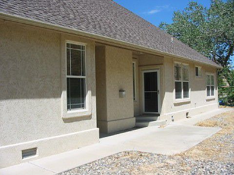 Back of house  patio