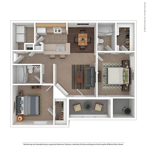 Floor plan Carver