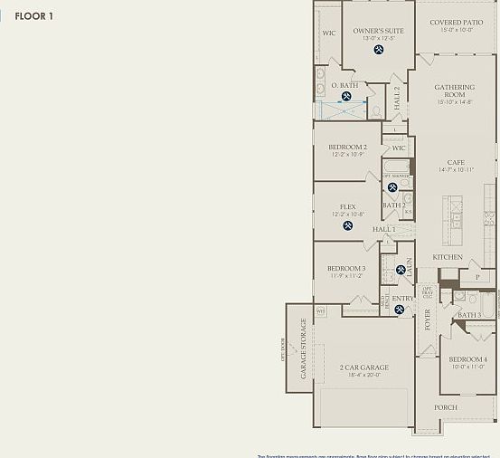 Haskell Floor Plan, Quick Move-in Home, Floor 1
