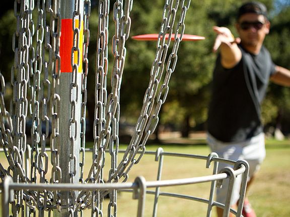 Enjoy the Disc Golf Course with Friends Family while Spending Time Outdoors