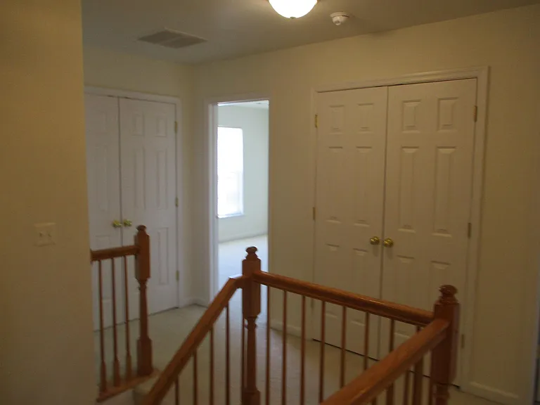 View of 2 closets on the 2nd floor