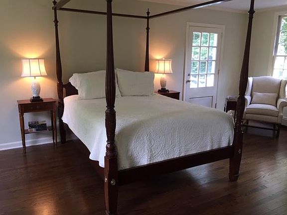 MBR with three direction views and walkout deck; new custom designed bathroom