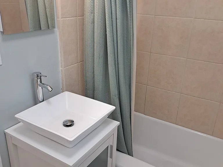 Guest Bathroom with tub/shower