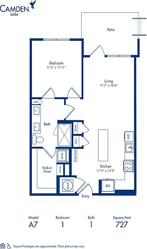 Floor plan A7