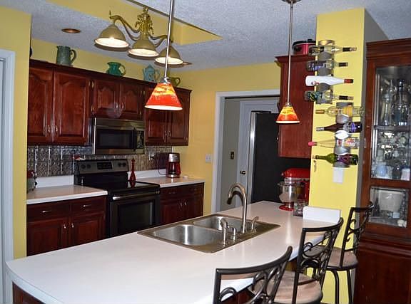Kitchen with stainless