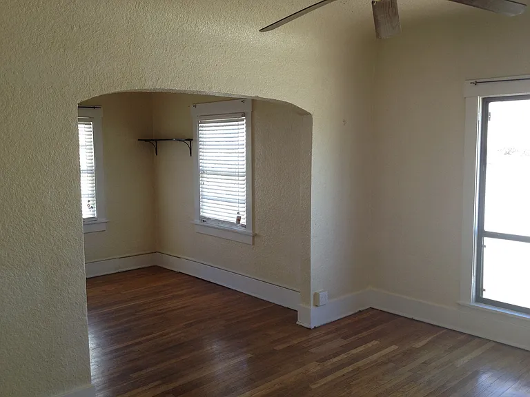 dining room and living room