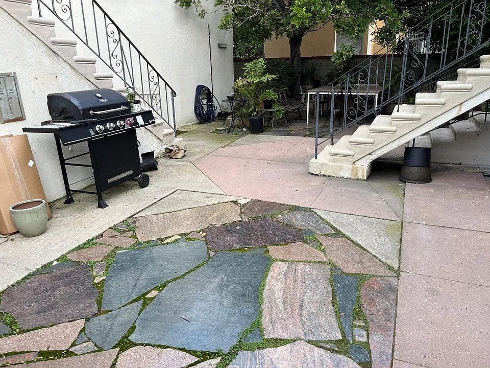 Shared patio