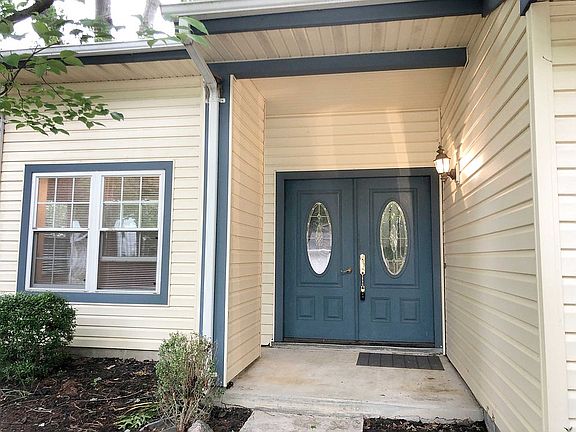 Double Door Covered Porch