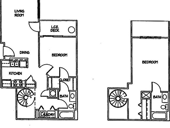 Spacious 2 story layout plan