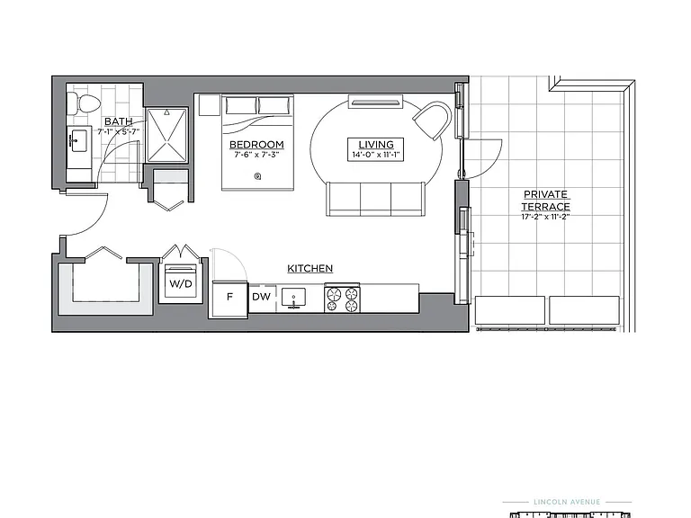 S4 floor plan Elevate Lincoln Park