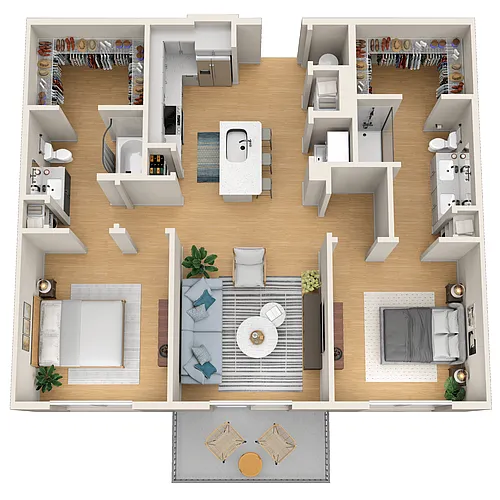 Floor plan B1