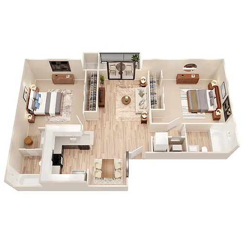 Floor plan Caroline