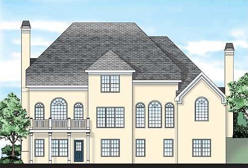 Back View of Home