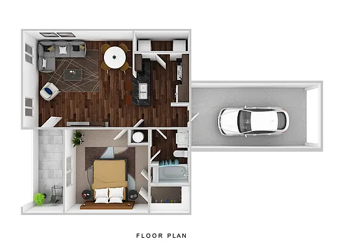 Floor plan Athens Garage