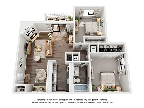 Floor plan Orchid